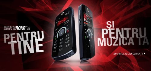 Motorola: Motorola MOTOROKR E8, acum si in Romania!